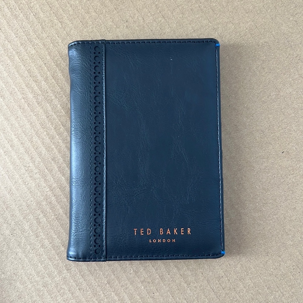 Ted Baker Passport Case Travel Wallet